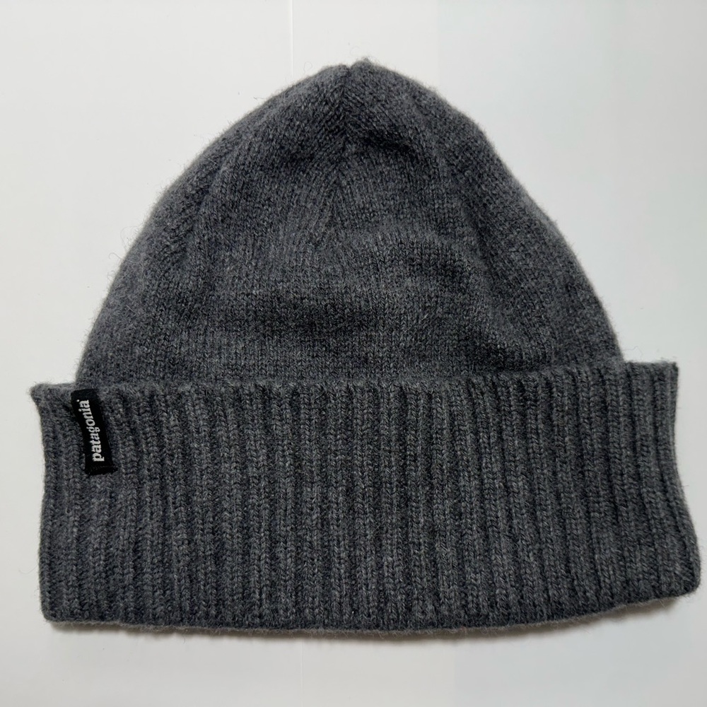 Patagonia Charcoal Gray Brodeo Beanie
